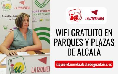 WIFI GRATUITO EN PARQUES Y PLAZAS DE ALCALÁ