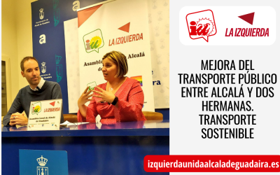 MEJORA DEL TRANSPORTE PÚBLICO ENTRE ALCALÁ Y DOS HERMANAS. TRANSPORTE SOSTENIBLE