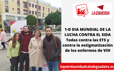 DIA 1 DE DICIEMBRE, SEGUIMOS LUCHANDO CONTRA EL SIDA
