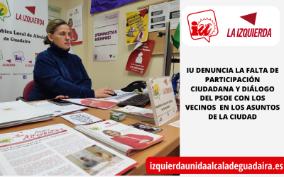 FALTA DE PARTICIPACIÓN CIUDADANA