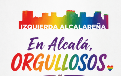 Izquierda Alcalareña, con orgullo: por una Alcalá en libertad, diversa e igualdad.
